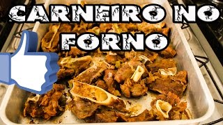 Receita de Carneiro no forno com panela pressão simples e fácil [upl. by Poore378]