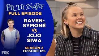 Ep 125 The L Word  Pictionary Game Show  Full Episode JoJo Siwa vs RavenSymoné [upl. by Lusa]