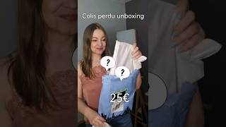 Colis Perdu unboxing Hot or Not shorts [upl. by Notsirhc]