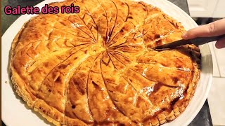 galette des rois frangipane recette [upl. by Nomelc]