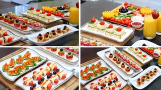 Easy Appetizer Ideas to Impress your Guests  Party Finger Food Recipes [upl. by Ellette]