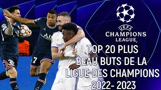 TOP 20 MEILLEURS BUTS LIGUE CHAMPION 2022 2023  IDEA PLUS MEDIA [upl. by Pember]