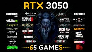 RTX 3050  65 Games Tested [upl. by Houser]