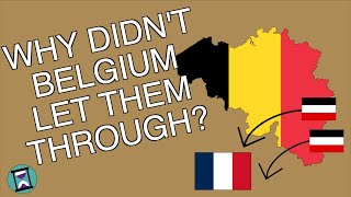 Why didnt Belgium let the German through in World War One Short Animated Documentary [upl. by Checani]