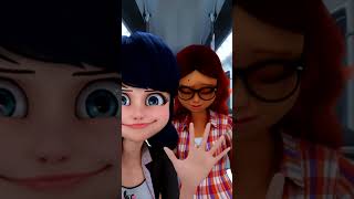 Cuando vas en el metro y ves a tu crush 😍  LAS AVENTURAS DE LADYBUG  disneychannelES pov [upl. by Jollanta]