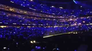 Superbowl half time show from inside the superdome stadium Beyonce 2 [upl. by Atirat941]