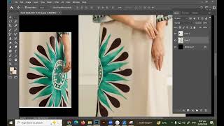 7th Textile design in Adobe Photoshop 2024 in Hindi  SaQib Designer [upl. by Normand431]