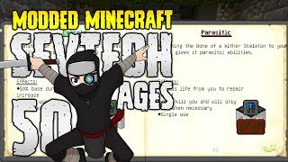 Minecraft SevTech Ages  50  NEW OP TINKERS ARMORY  Modded Minecraft 1122 [upl. by Lanita469]