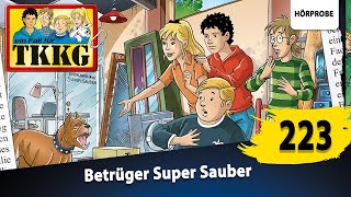 TKKG  Folge 223 Betrüger Super Sauber  Hörspiel [upl. by Ecnadnac647]