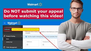 Walmart Seller SUSPENDED  How To Get Back Selling Fast  Free Appeal Template [upl. by Annodahs]