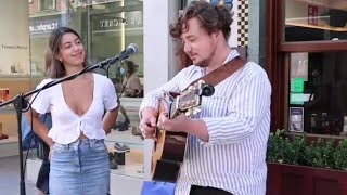 Three Beautiful Moments Buskers Performed Impromptu Duets on Grafton Street [upl. by Tanya]