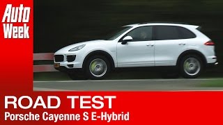 Porsche Cayenne S EHybrid road test  English subtitles [upl. by Vivle605]