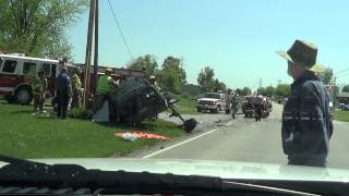 VEHICLE ACCIDENT WITH EXTRICATION PART 1 4302013 [upl. by Neitsirhc622]