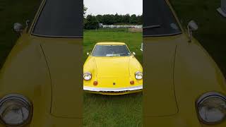 YELLOW PERIL  1969 LOTUS EUROPA CLASSICS ON SHOW STOKESLEY [upl. by Blair]