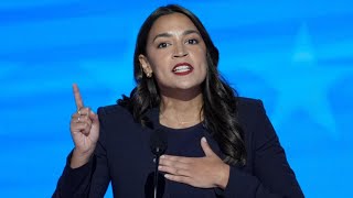 Rep Alexandria OcasioCortez full speech at 2024 DNC Aug 19 2024 [upl. by Itisahc615]