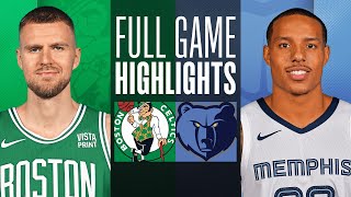 CELTICS at GRIZZLIES  FULL GAME HIGHLIGHTS  November 19 2023 [upl. by Rida446]