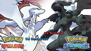 Pokémon Omega Ruby amp Alpha Sapphire  Reshiram amp Zekrom Battle Music HQ [upl. by Bittencourt]