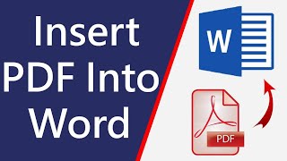 How to Insert Pdf in Word Document  Pdf File को Word में कैसे Edit करें  Helping Window [upl. by Eseeryt]