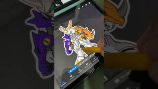 Cara mudah bikin outline di procreate [upl. by Helm]