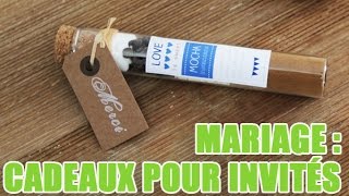 Spécial Mariage  Fabriquer des cadeaux pour les invités [upl. by Martens]