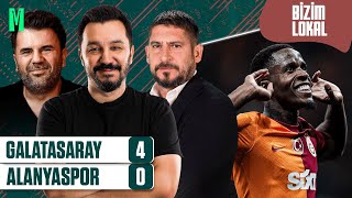 GALATASARAY 40 ALANYASPOR MAÇ SONU  ÜMİT DAVALA ORHAN ULUCA EVREN GÖZ  BİZİM LOKAL [upl. by Dumm794]