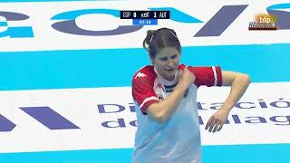 Womens HB Qualification Europe Phase 2 IHF World Ch 2023  PlayOff 2nd Leg Spain vs Austria [upl. by Ydniw]