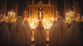 Gregorian Chant  Monks Pray In Church Before The Cross Of Jesus  Orthodox Monastic Hymns 🎶 [upl. by Eatnod402]