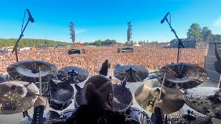 Dimmu Borgir quotGatewaysquot Daray  Drum Cam  Tons of Rock  Norway [upl. by Acus]