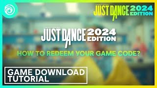 Just Dance 2024 Edition  Nintendo Switch Game Code Redeeming Tutorial [upl. by Artenahs848]