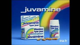 Publicité 1996 Juvamine Si ju va bien cest Juvamine [upl. by Nyrhtac]