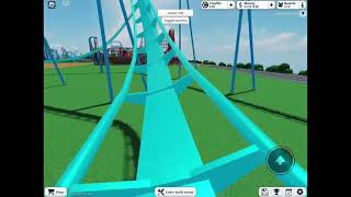 Leviathan From Canada’s Wonderland in Theme Park Tycoon 2 Roblox [upl. by Imogen]