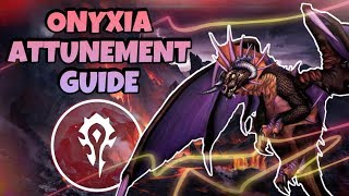 FULL Onyxia Attunement Guide  HORDE  Classic WoW Quest Guide [upl. by Rexanna]