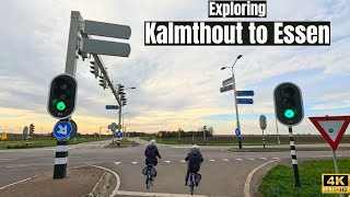 EBike tour Zundert to Roosendaal via Belgium  Netherlands part 4  Kalmthout to Essen [upl. by Navada]