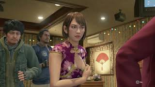 Yakuza Like a Dragon  Chapter 5 Talk To Hostesses amp Zheng at Hostess Bar Dialogue Cutscene Gameplay [upl. by Tacy]