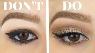 HOODED EYES DOS AND DONTS  Eyeshadow amp Eyeliner For Bigger Eyes Makeup Tutorial [upl. by Aicened847]