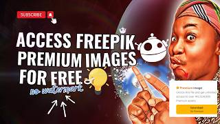 How to Download FREEPIK Premium Images FREE Without Watermark [upl. by Niram]