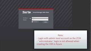 Zerto Virtual Replication Trial Install Video  Step 3 [upl. by Aicirtel]