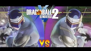 kamehameha oscuro vs Kamehameha Oscuro Rosa Dragon Ball Xenoverse 2 [upl. by Orr676]