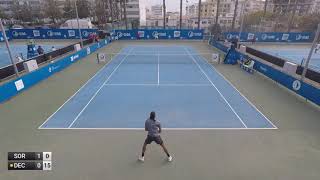 Adria Soriano Barrera v Gabriel Decamps  singles  M25 LOULE [upl. by Ansel766]