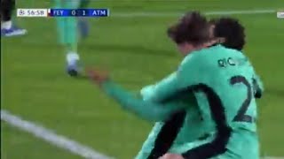 Mario Hermoso Goal Feyenoord vs Atlético Madrid 13  All Goals and Extended Highlights [upl. by Anilasor]