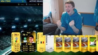 OMG YAY THANKS EA PACKS ARE AMAZING  FIFA 14 [upl. by Alliuqal]