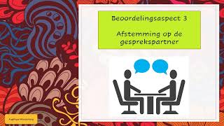 Beoordeling mboexamen Nederlands Gesprek voeren 3F sollicitatiegesprek [upl. by Ahsieat255]