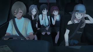 【GIRLS BAND CRY】Momoka cant drive manual [upl. by Nahshu979]