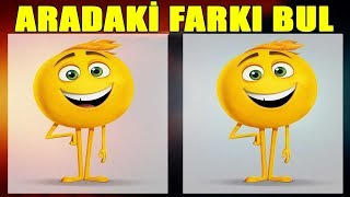 Emoji Arasındaki Farkı Bul  Resim Bulmacası  Aradaki Farklılıkları Sadece Dahiler Bulabiliyor [upl. by Eniamrej713]