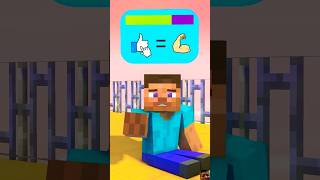 minecraft herobrine steve minecraftanimation monsterschool minecraftmemes animation memes [upl. by Kanor]