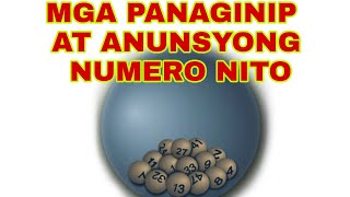 MGA PANAGINIP AT NUMERONG ANUNSYO NITO  Apple Paguio7 [upl. by Dedric925]