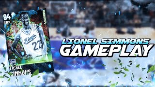 DIAMOND LIONEL SIMMONS GAMEPLAY  LE MEILLEUR ARRIERE BUDGET SQUAD À CE JOUR SUR NBA2K21 MYTEAM [upl. by Claudina]