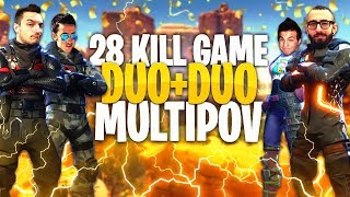 28 KILL GAME  DIVIDERSI AL LANCIO INIZIALE  FORTNITE MULTIPOV [upl. by Saqaw]