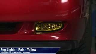 Mustang Fog Lights  Pair 9904 GT V6 Mach 1 Review [upl. by Suidaht]