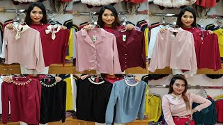 ব্রান্ডের শর্ট ক্রপ টপস কালেকশন  Branded Short TopsOnePieceCrop Tops Collection  কমদামে টপস [upl. by Barbara692]